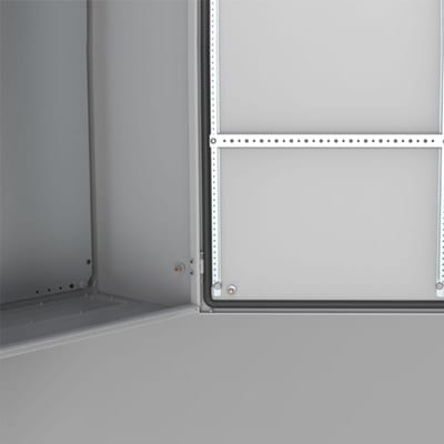 nVent HOFFMAN DHP040 Door Horizontal Profiles, DHP, 25X348X12MM, Zinc Plated, Mild Steel