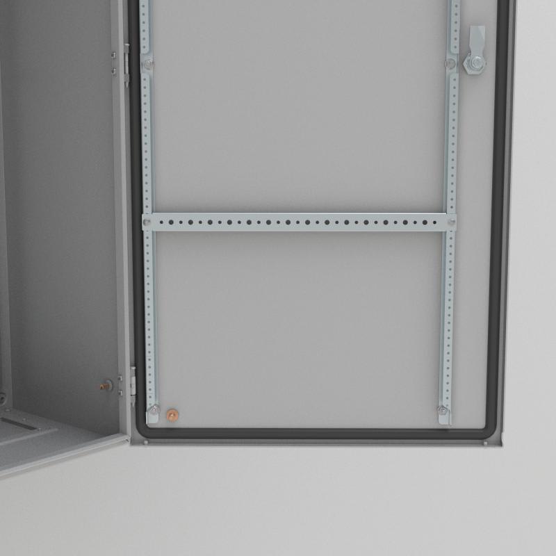 nVent HOFFMAN DHP050 Door Horizontal Profiles, DHP, 25X448X12MM, Zinc Plated, Mild Steel