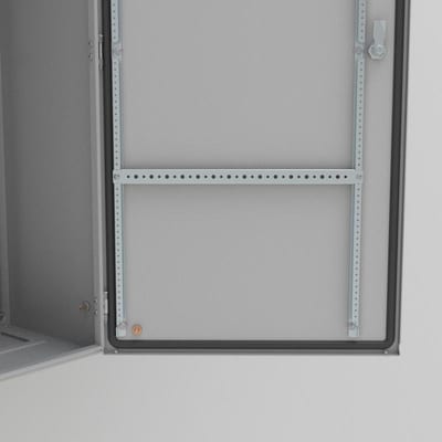 nVent HOFFMAN DHP080 Door Horizontal Profiles, DHP, 25X748X12MM, Zinc Plated, Mild Steel