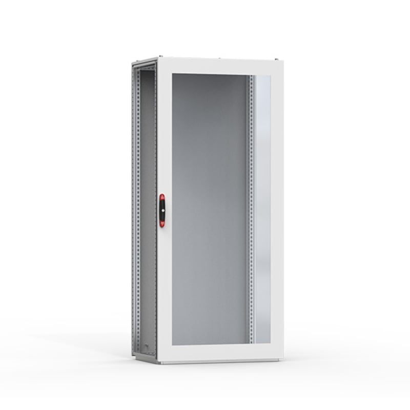nVent HOFFMAN DNGE2008R5 Glazed door, 2000X800, Zinc plated, 3mm double bit lock, EMC