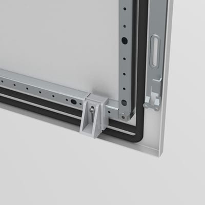 nVent HOFFMAN DPSL01 Door Plastic Support, DPSL, 57X35X43MM, Plastic