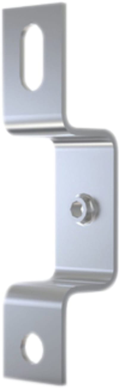 nVent HOFFMAN DRS20F Support Bracket, DRS, 20X18X84MM, Zinc Plated, Mild Steel