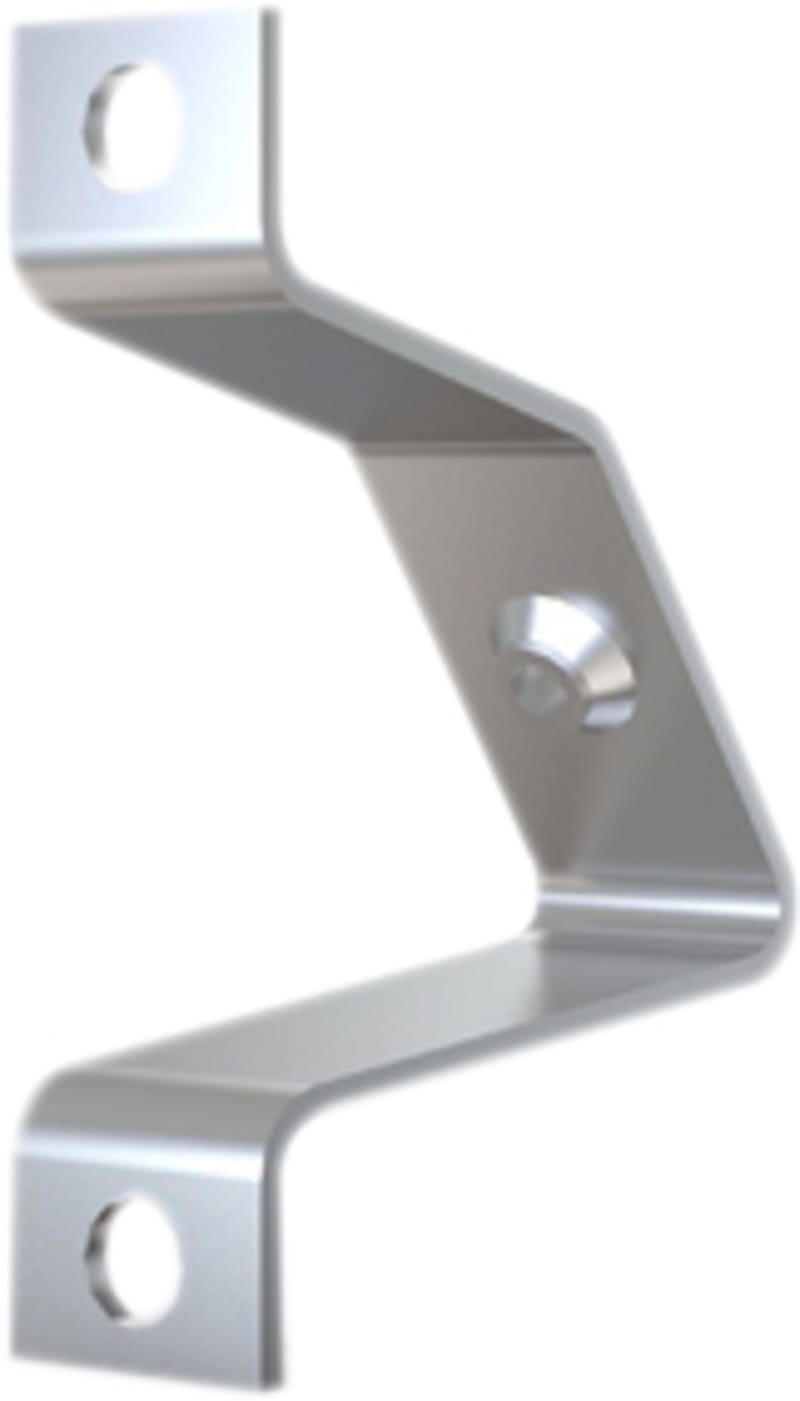 nVent HOFFMAN DRS20I Support Bracket, DRS, 48X18X72MM, Zinc Plated, Mild Steel