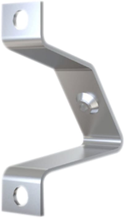 nVent HOFFMAN DRS20I Support Bracket, DRS, 48X18X72MM, Zinc Plated, Mild Steel