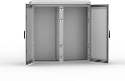 nVent HOFFMAN EKOM12064-SW Aluminium Floor-Standing Enclosure 1200×600×400 mm IP66