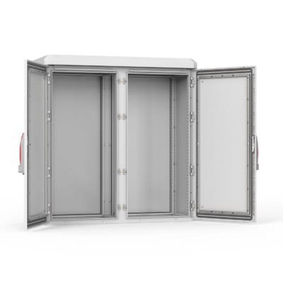 nVent HOFFMAN EKOM12084-SW Aluminium Floor-Standing Enclosure 1200×800×400 mm IP66