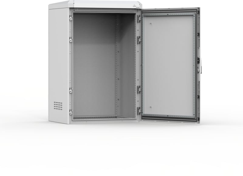 nVent HOFFMAN EKOM12126 Aluminium Floor-Standing Enclosure 1200×1200×600 mm IP66