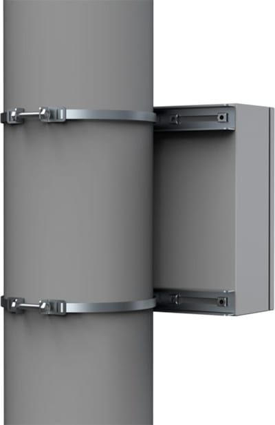 nVent HOFFMAN EPF0800 Enclosure Pole Fixation, EPF, 35X796X25MM, Zinc Plated, Mild Steel