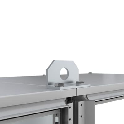 nVent HOFFMAN LC02 Lifting Devices, LC, 60X100X40MM, Zinc Plated, Mild Steel