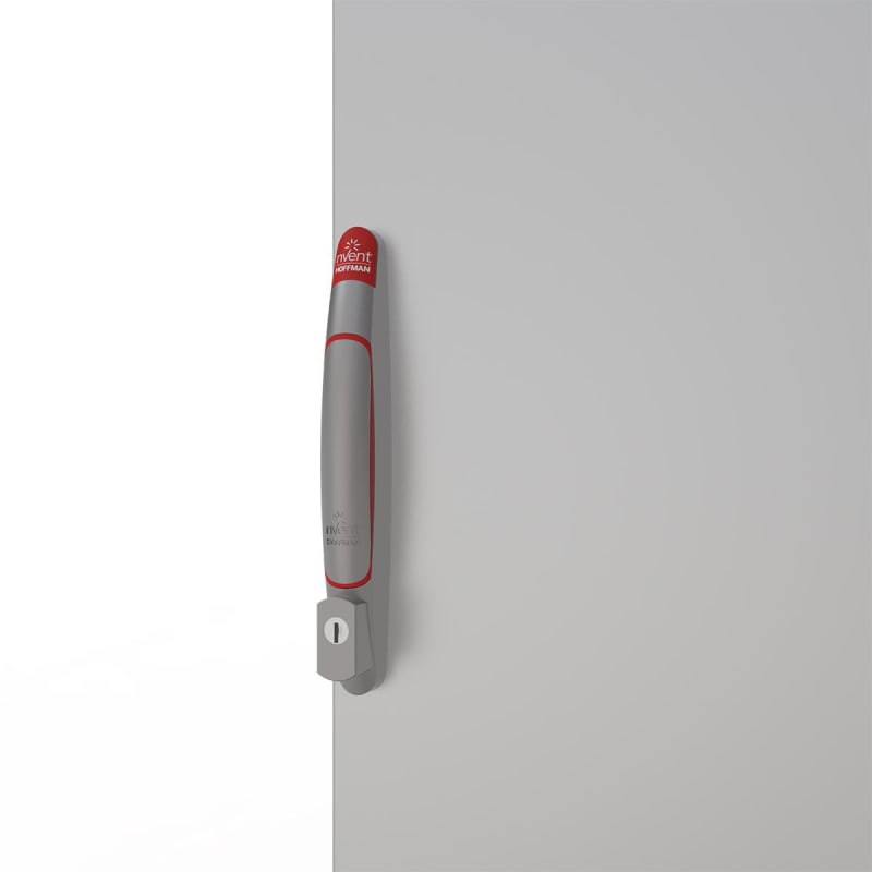 nVent HOFFMAN LLHS502N Lift handle, chrome, compatible with locking half cylinders