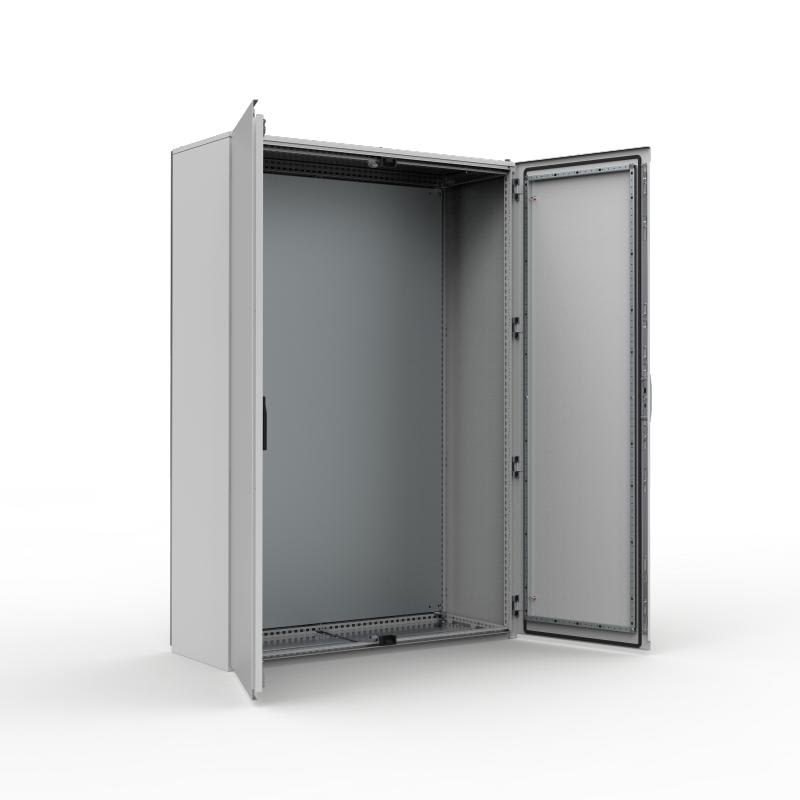 nVent HOFFMAN MKD16125PER5 Steel Floor-Standing Enclosure 1600×1200×500 mm IP55