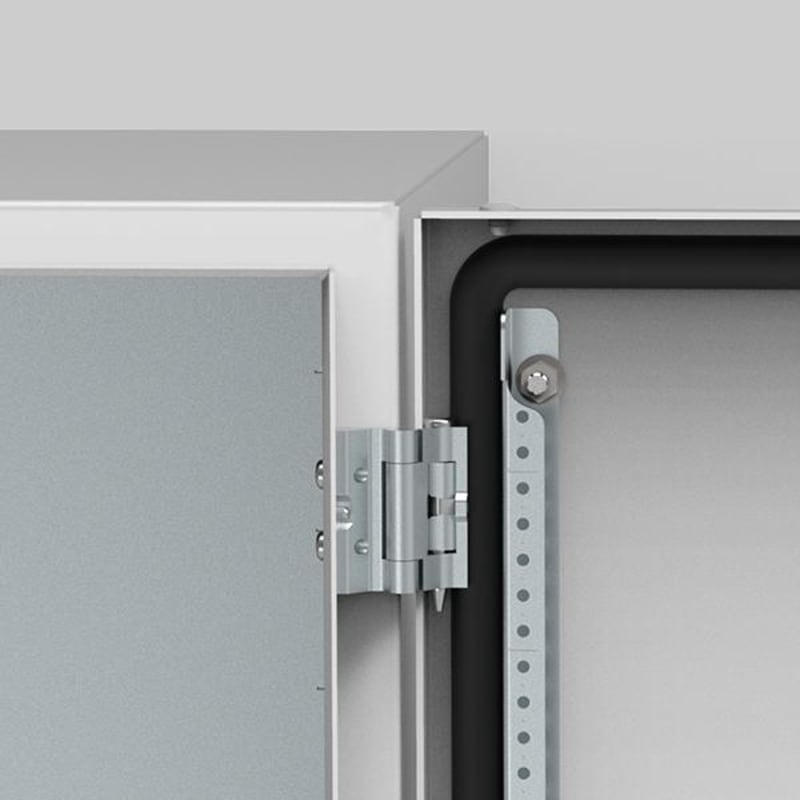 nVent HOFFMAN MMH02 Hinge 180-Degree, MMH, 45X24X18MM, Zamak, Enclosure Height 800mm or less