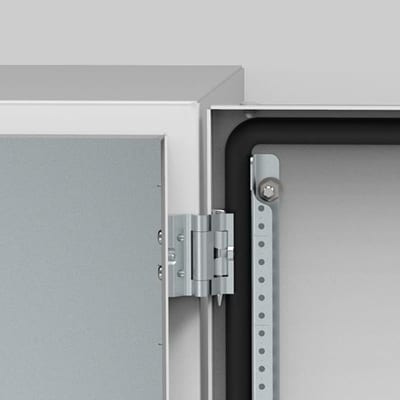 nVent HOFFMAN MMH03 Hinge 180-Degree, MMH, 45X24X18MM, Zamak, Enclosure Height greater than 800mm