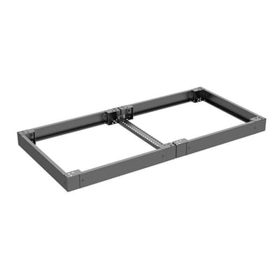 nVent HOFFMAN PCP05 Plinth Combining Profiles, PCP, 60X62X365MM, Umbra Gray, Zinc Plated, Mild Steel
