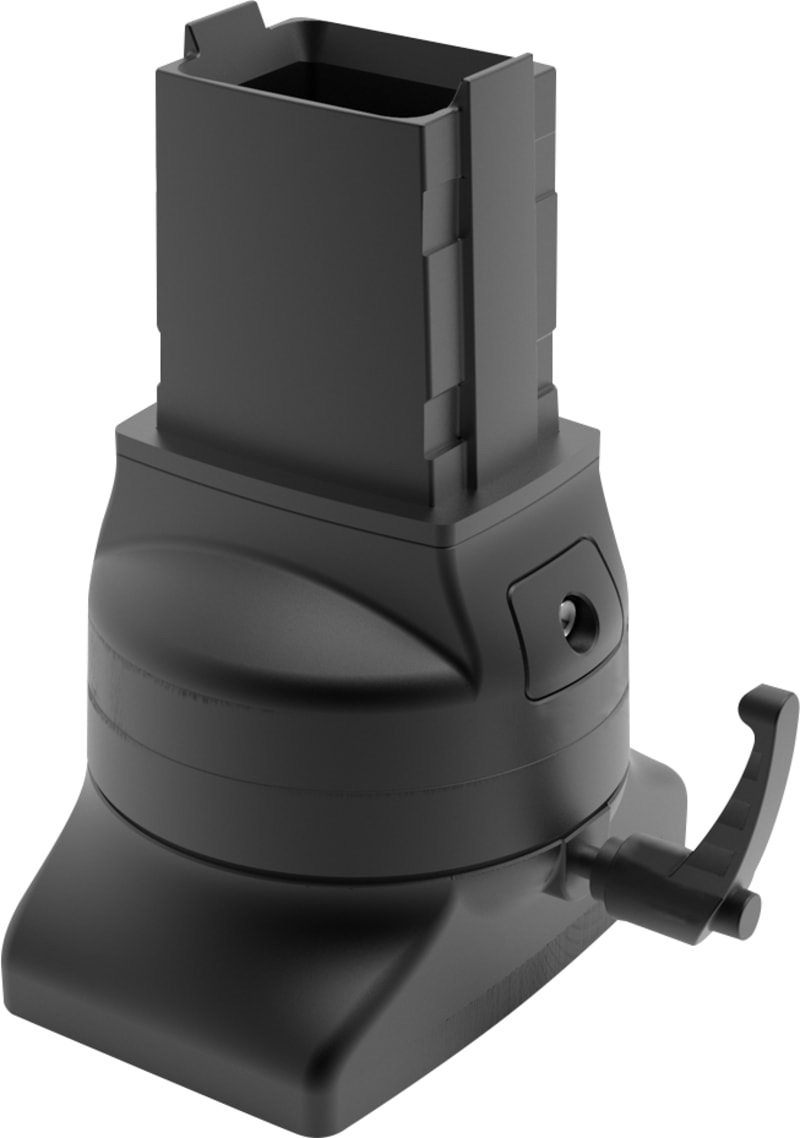 nVent HOFFMAN S1MFC Syspend 180-Max Flange Coupling, 6.86X5.24X4.93, Black, Aluminum