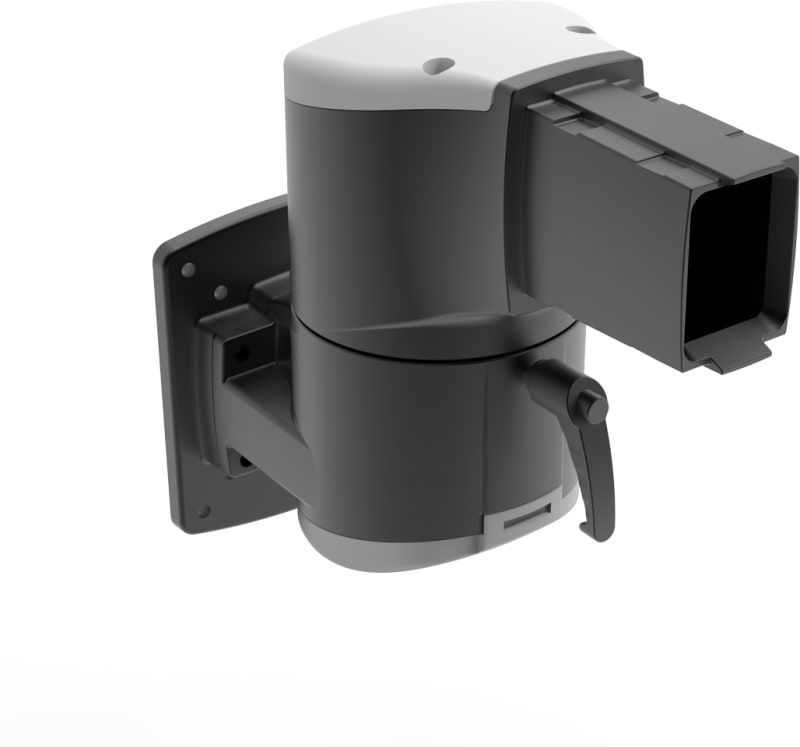 nVent HOFFMAN S1MPCH Syspend 180-Max Horizontal Panel Coupling, 8.73X9.25X4.71, Black, Aluminum