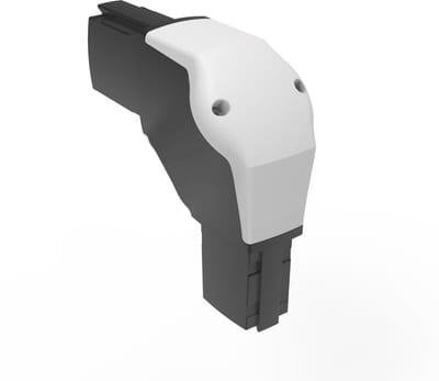 nVent HOFFMAN S1MRE Syspend 180-Max Reduction Elbow, 8.27X9.02X3.54, Black, Aluminum