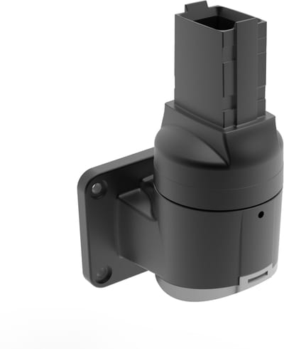 nVent HOFFMAN S1MWJV Syspend 180-Max Vertical Wall Joint, 9.67X6.10X5.28, Black, Aluminum
