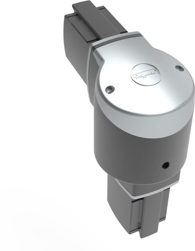 nVent HOFFMAN S2MER Syspend 281-Max Rotatable Elbow, 9.21X8.50X4.33, Black, Aluminum