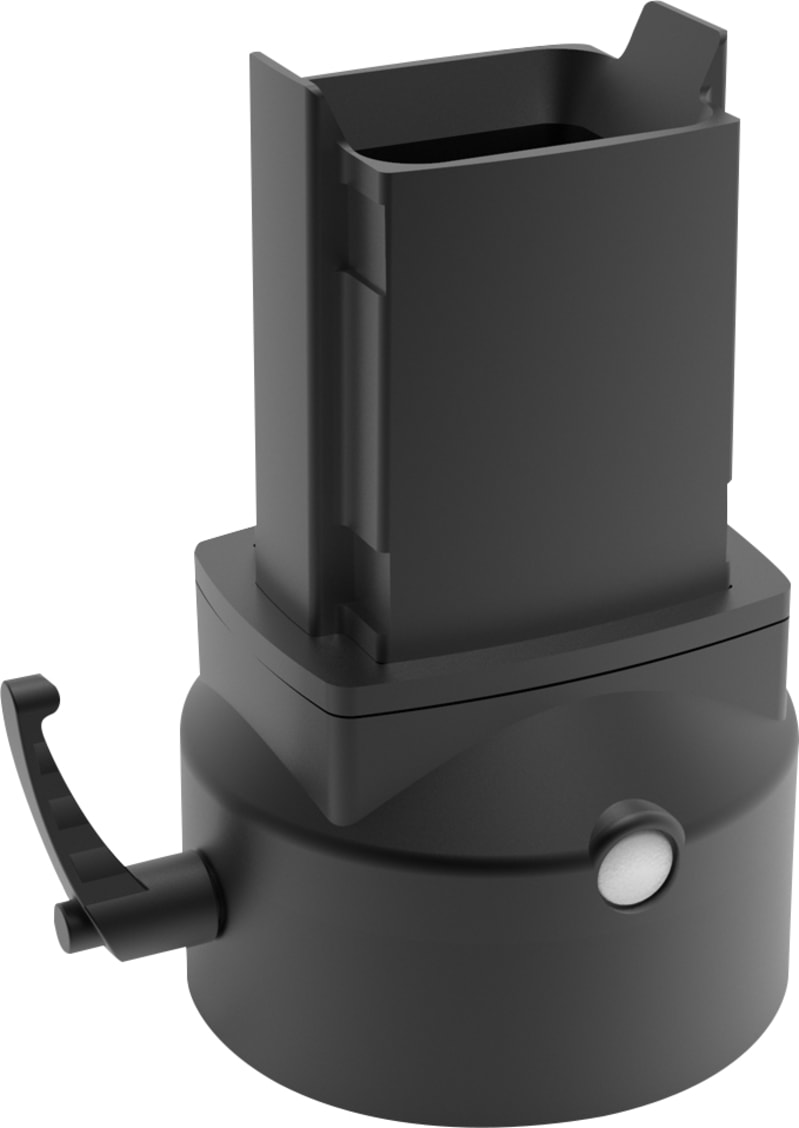 nVent HOFFMAN S2MFC Syspend 281-Max Flange Coupling, 4.33X4.33X6.65, Black, Aluminum