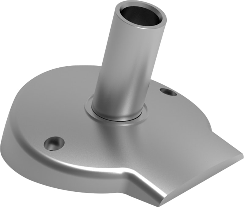 nVent HOFFMAN S2MLSAR Syspend 281-Max Signal Light Adapter Round, 4.65X4.65X2.05, Gray, Plastic