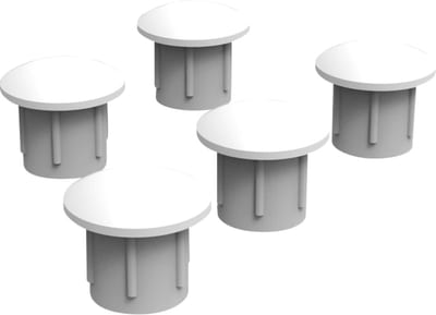 nVent HOFFMAN S2MTHP Syspend 281-Max Tube Hole Plugs, 3.94X5.91X0.00, White, Plastic