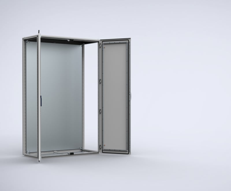 nVent HOFFMAN VME18125CR5 Steel Floor-Standing Enclosure 1800×1200×500 mm IP55