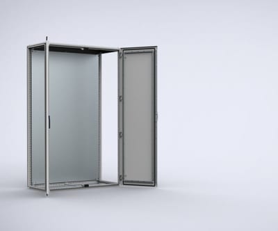 nVent HOFFMAN VME18164CR5 Steel Floor-Standing Enclosure 1800×1600×400 mm IP55