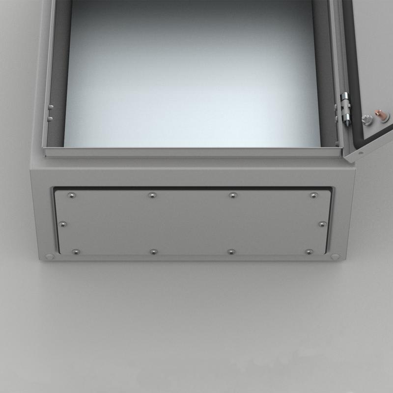 nVent HOFFMAN AF03R5 Standard Gland Plates, AF, 1X442X88MM, Zinc Plated, Mild Steel