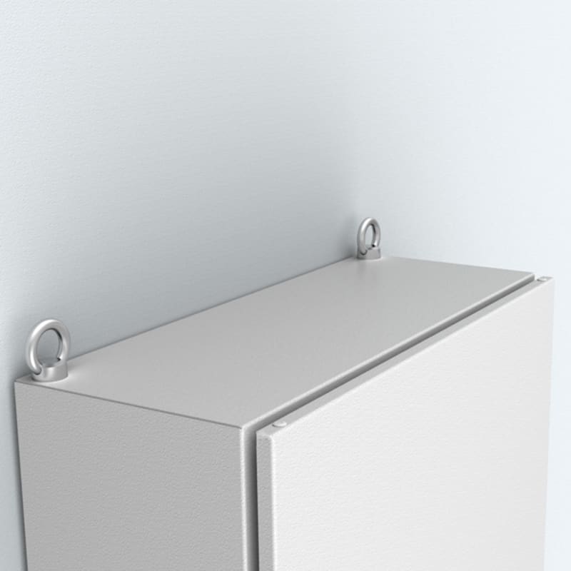 nVent HOFFMAN AL9301 Lifting Eyes Wall Mounted Enclosures, AL, 59X54X40MM, Zinc Plated, Mild Steel