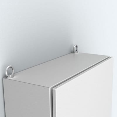 nVent HOFFMAN AL9301 Lifting Eyes Wall Mounted Enclosures, AL, 59X54X40MM, Zinc Plated, Mild Steel