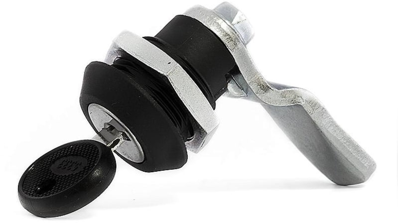 nVent HOFFMAN ALL509 Locks Wall Mounted Enclosures, ALL, 30X30X36MM, Chrome Plt, Steel, Ronis 5333