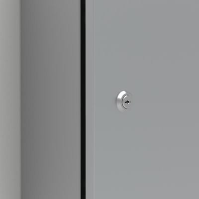nVent HOFFMAN ALLS316 Double-Bit 3 mm Stainless Steel Locks, ALLS, SS 316,, Double Bit 3mm