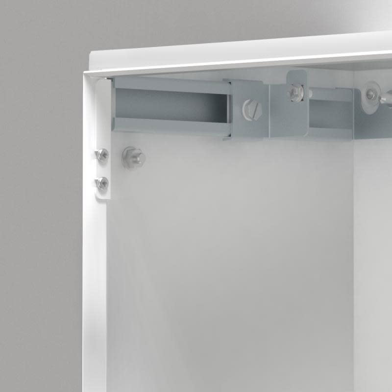 nVent HOFFMAN AMG300 Depth Adjustment Kit Wall Mount Enclosures, AMG, 97X65X282MM, Galvanized, Steel
