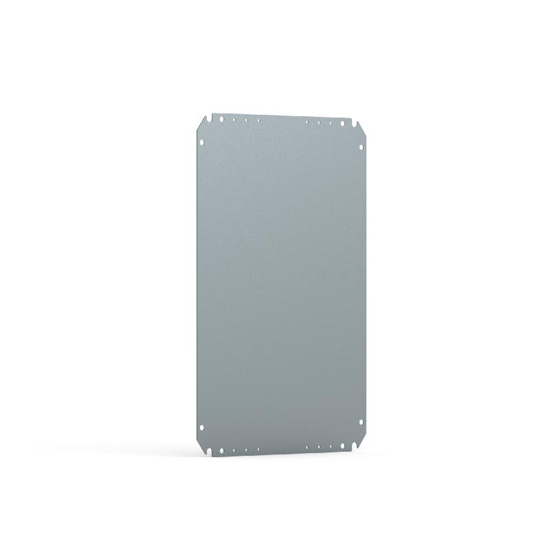 nVent HOFFMAN AMP03080 Mounting Plates Wall Mounted Enclosures, AMP, 270X750X2MM, Galvanized, Steel