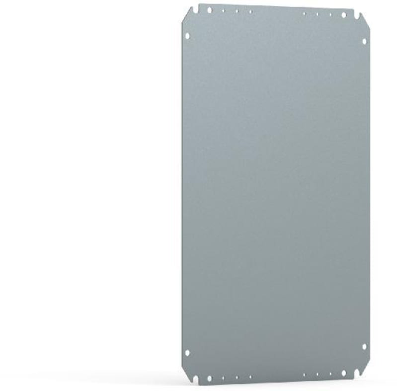 nVent HOFFMAN AMP06050 Mounting Plates Wall Mounted Enclosures, AMP, 570X450X2MM, Galvanized, Steel