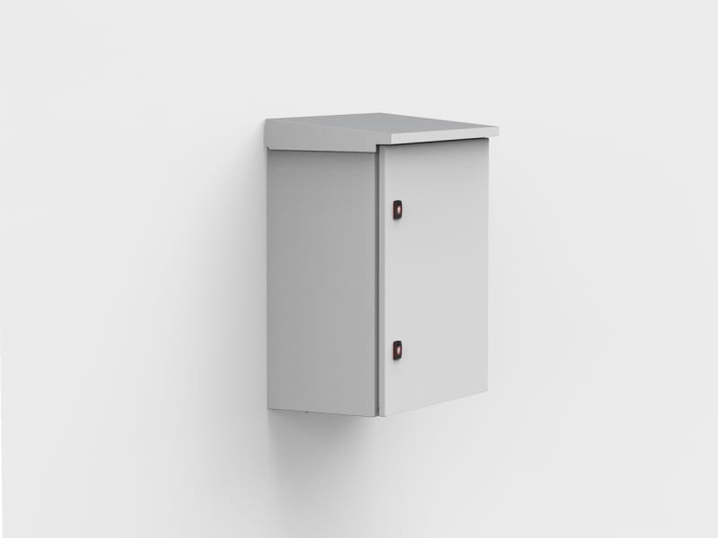 nVent HOFFMAN ARF05030R5 Rain Hood, ARF, 68X500X300MM, Light Gray, Mild Steel