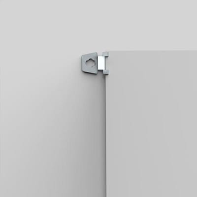 nVent HOFFMAN AW41 Wall Mounting Brackets, AW, 36X76X21MM, Zinc Plated, Mild Steel