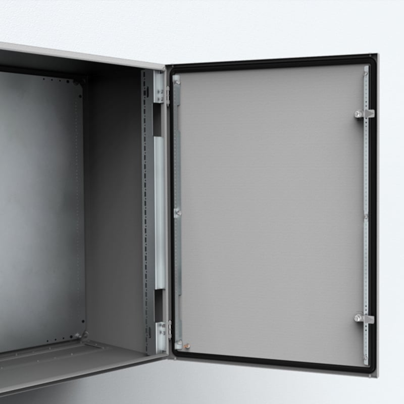 nVent HOFFMAN AVB1400 Vertical Mounting Profiles, AVB, 1375X86X21MM, Zinc Plated, Mild Steel