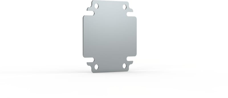 nVent HOFFMAN BMP2080 Galvanised Steel Mounting Plate 200×800 mm