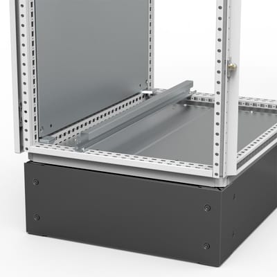 nVent HOFFMAN CAB1000 Inside Cable Fixing Bars, CAB, 45X1000X25MM, Zinc Plated, Mild Steel
