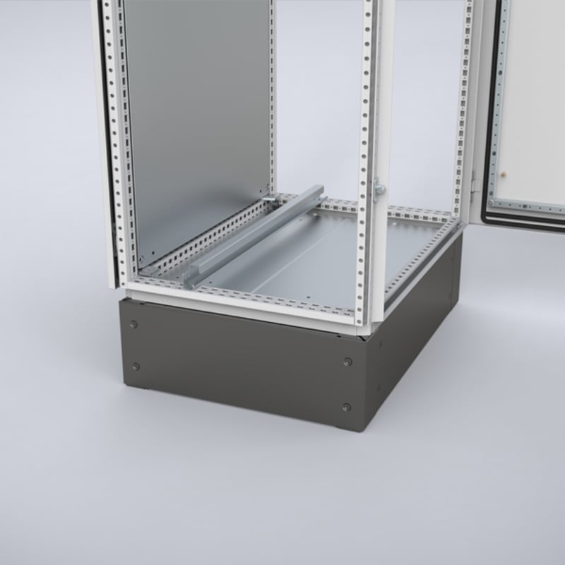 nVent HOFFMAN CAB400 Inside Cable Fixing Bars, CAB, 45X400X25MM, Zinc Plated, Mild Steel