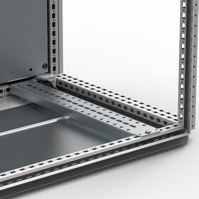 nVent HOFFMAN CB400 Carrier Bars, CB, 74X400X23MM, Zinc Plated, Mild Steel