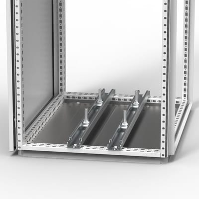 nVent HOFFMAN CBU1200 Heavy Duty Carrier Bars, CBU, 49X1195X31MM, Zinc Plated, Mild Steel