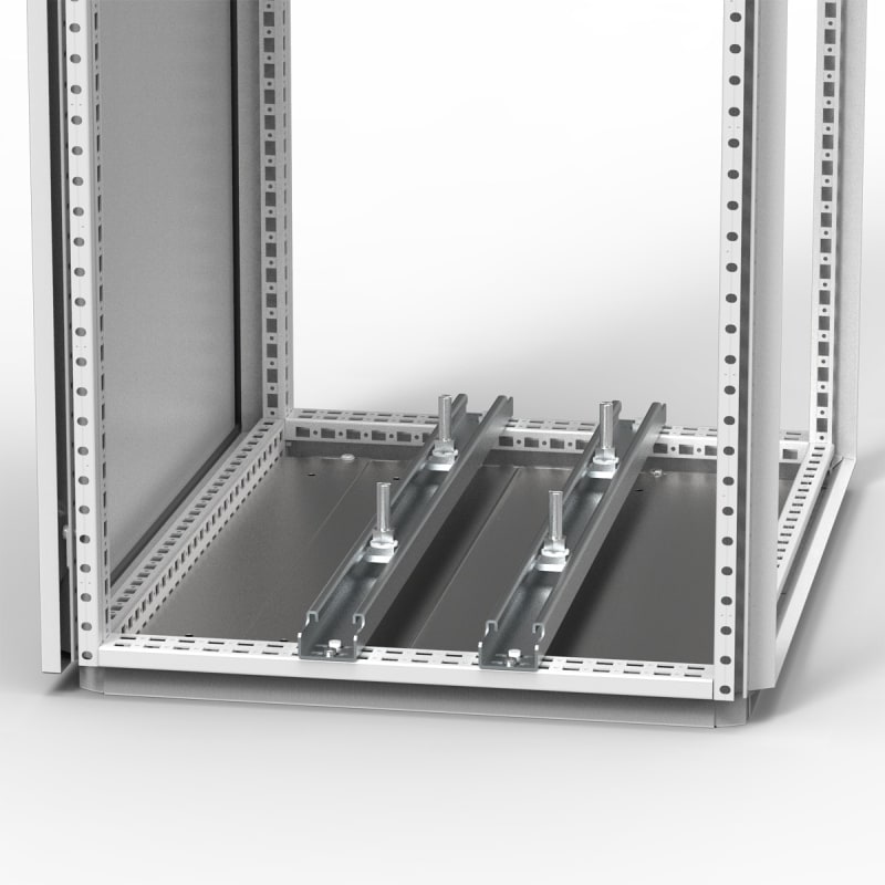 nVent HOFFMAN CBU500 Heavy Duty Carrier Bars, CBU, 49X495X31MM, Zinc Plated, Mild Steel