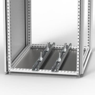 nVent HOFFMAN CBU600 Heavy Duty Carrier Bars, CBU, 49X595X31MM, Zinc Plated, Mild Steel