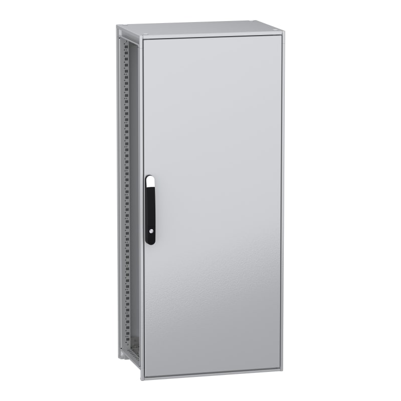 Schneider Electric Floor standing modular electrical enclosure, PanelSeT SFN, decarbonized steel, 1400X600X400MM, IP55 NSYSFN14640