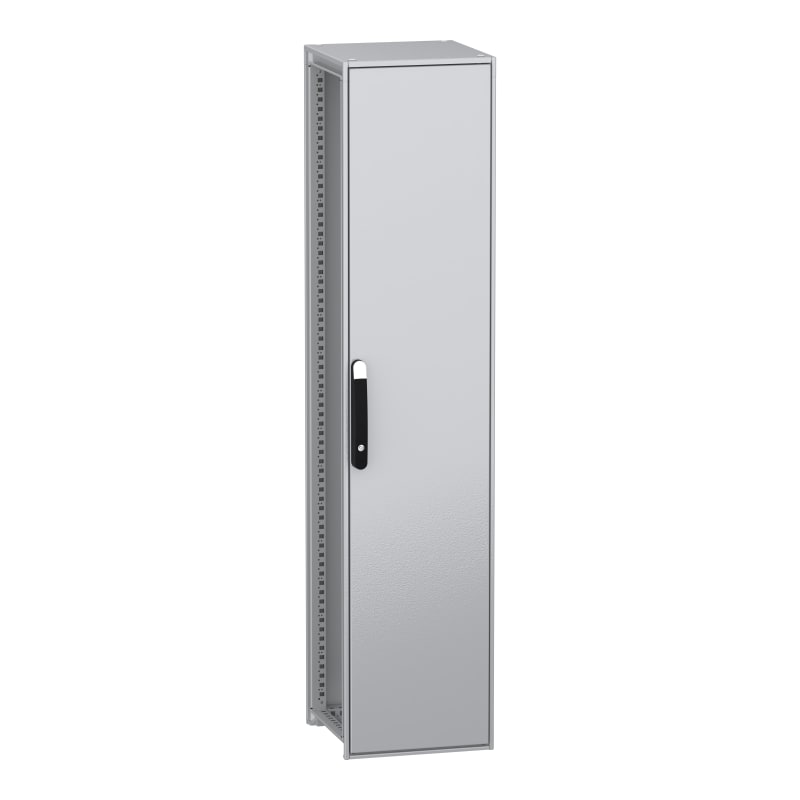 Schneider Electric Floor standing modular electrical enclosure, PanelSeT SFN, decarbonized steel, 1800X400X400MM, IP55 NSYSFN18440