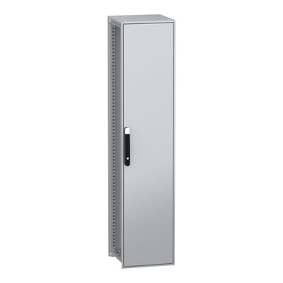 Schneider Electric Floor standing modular electrical enclosure, PanelSeT SFN, decarbonized steel, 1800X400X400MM, IP55 NSYSFN18440