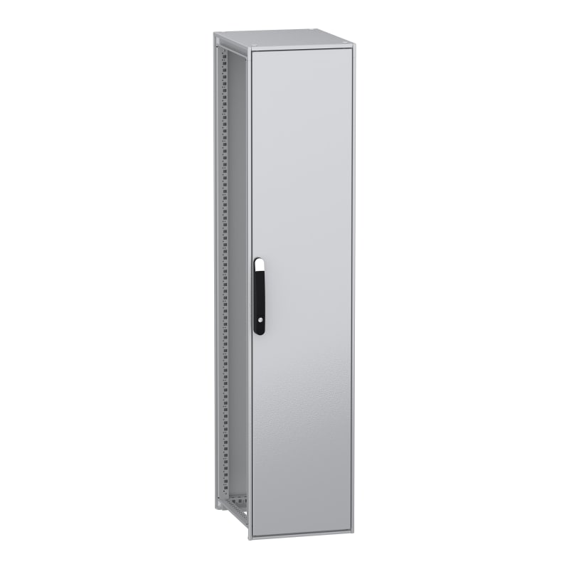 Schneider Electric Floor standing modular electrical enclosure, PanelSeT SFN, decarbonized steel, 1800X400X500MM, IP55 NSYSFN18450